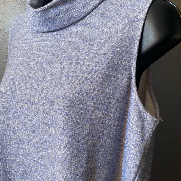 Mercer & Madison metallic cowl neck top - Picture 7 of 13